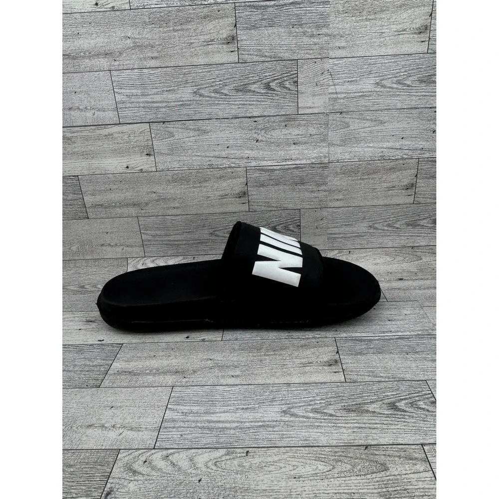 Nike Victori One Men Sz 11 Black White Slide Sandals BQ4639-012 Revive Foam